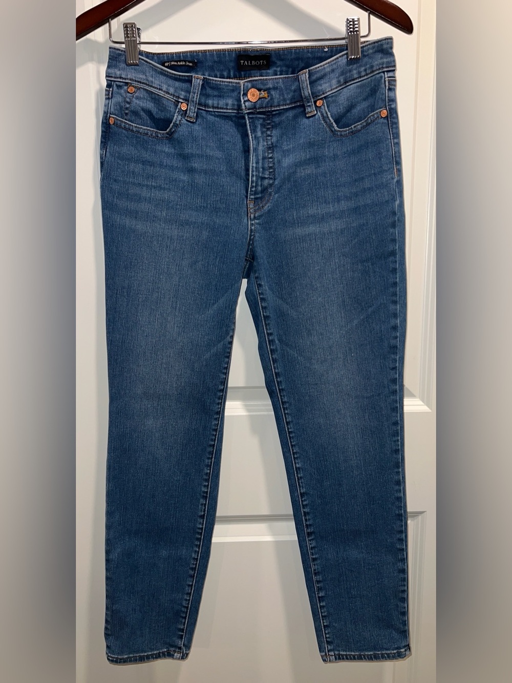 Talbots Women's Blue Skinny Jeans - Classic Slim Fit